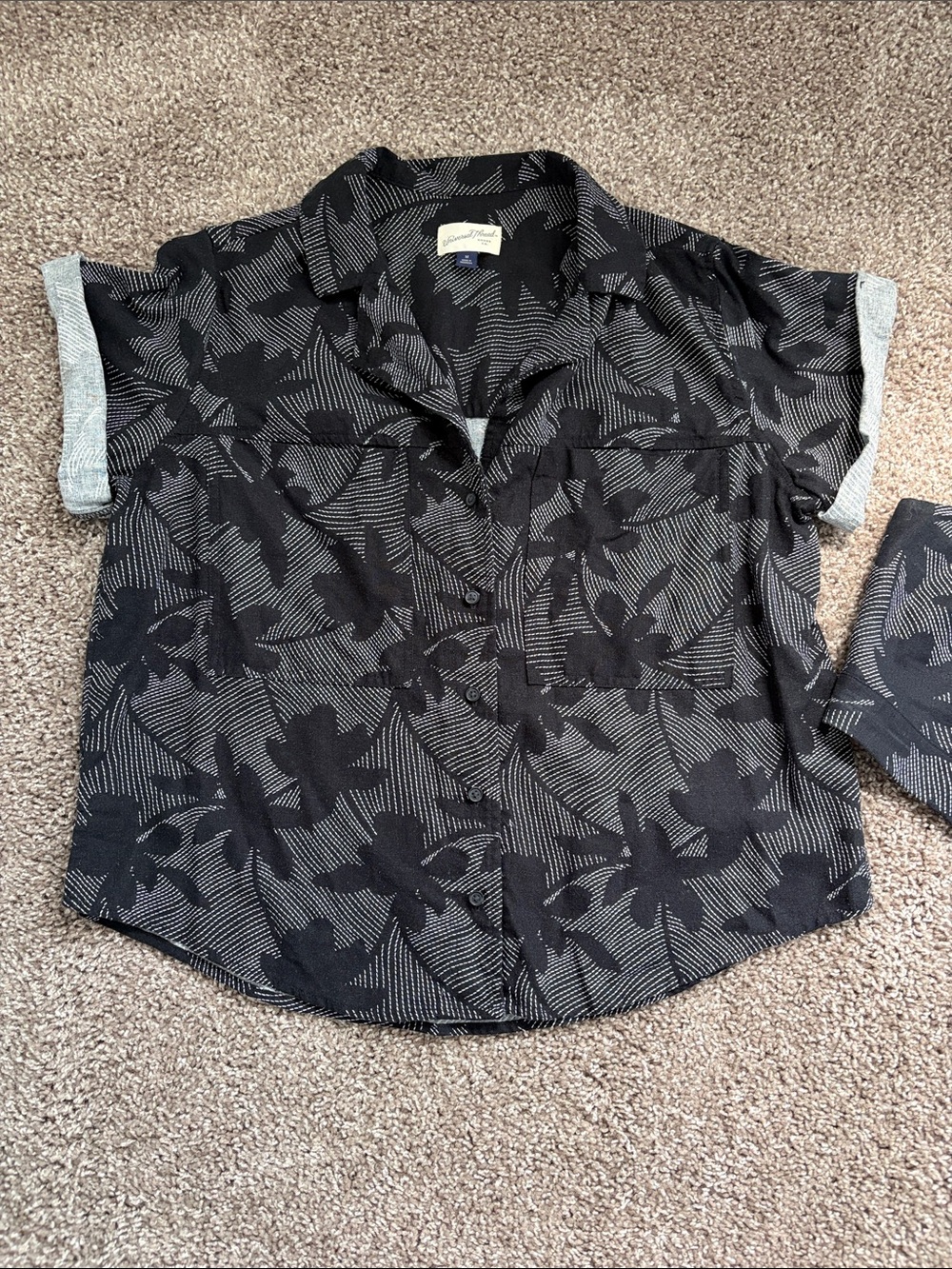 Matching Cami & Button Down Set - Picture 3 of 5